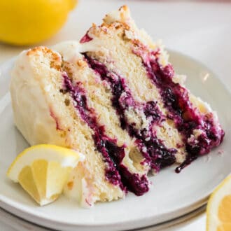 Lemon Blueberry Cake Feature