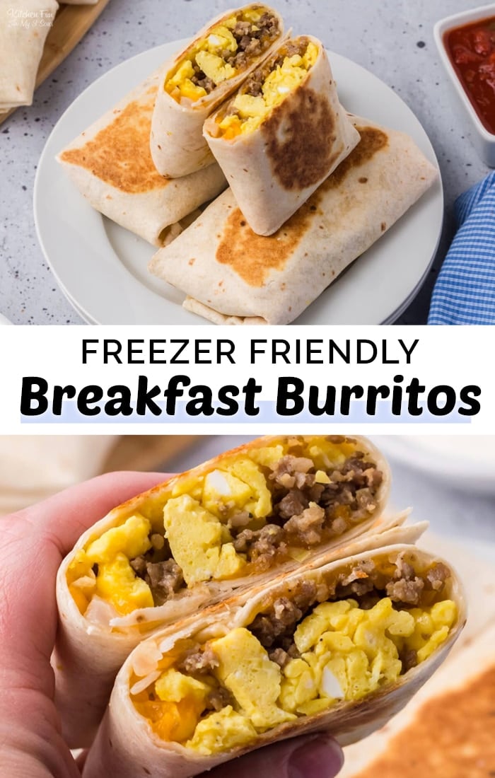 Freezer Friendly Breakfast Burritos