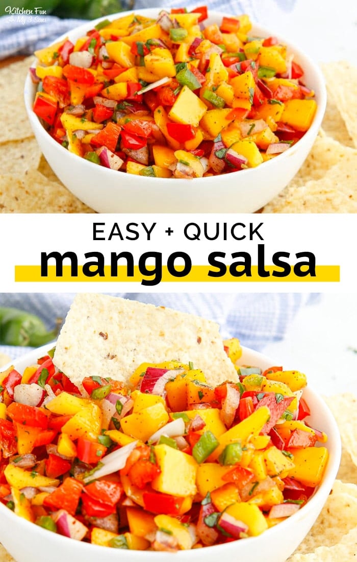 Mango Salsa recipe is a vibrant and refreshing dip.
