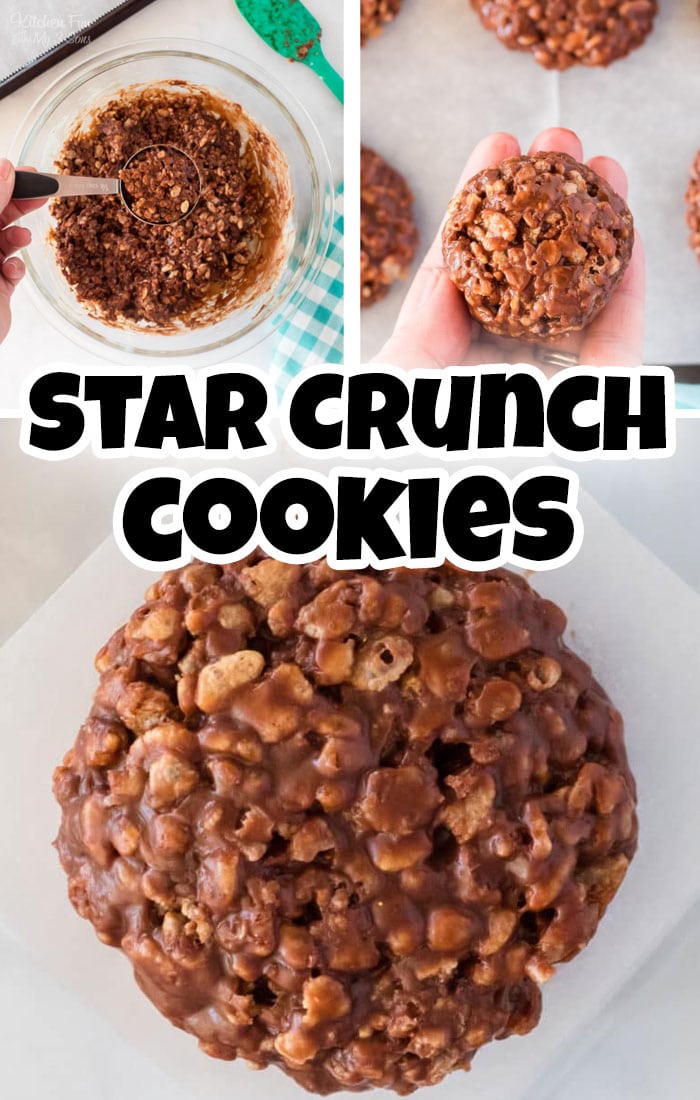 These delicious homemade Star Crunch Cookies will bring back memories from your childhood! 