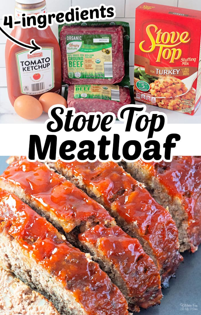 Stove Top Stuffing Meatloaf is the perfect quick and easy dinner recipe! 