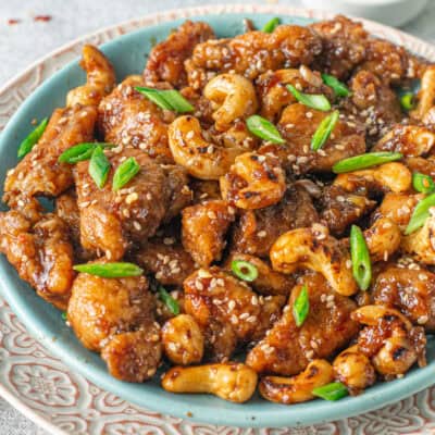 Cashew Chicken feature