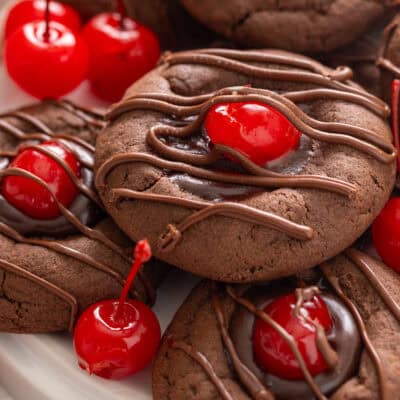 Chocolate Cherry Cookies feature