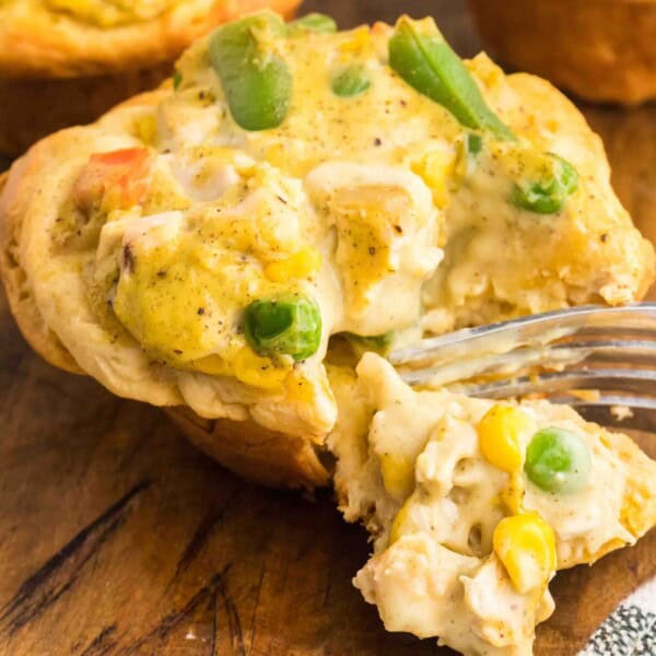 Mini Chicken Pot Pies Feature