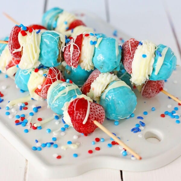 Patriotic Donut Kabobs feature