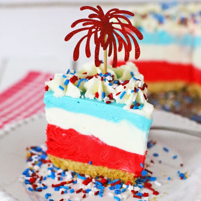 fourth of july cheesecake cake