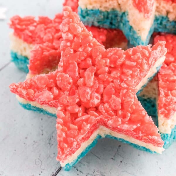 4th of July Rice Krispie Treats feature