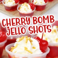 Cherry Bomb Jello Shots Pinterest