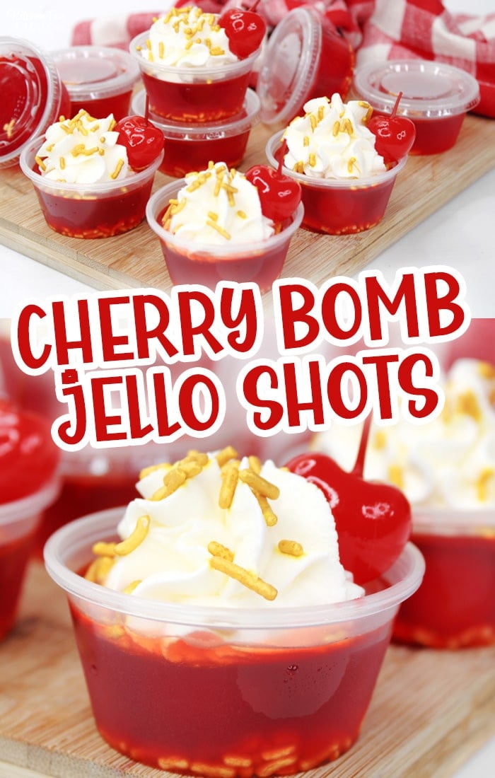 Cherry Bomb Jello Shots