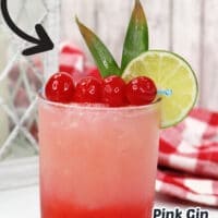 Pink Flamingo Cocktail pin