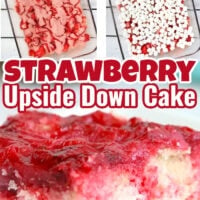 Strawberry Upside Down Cake pin