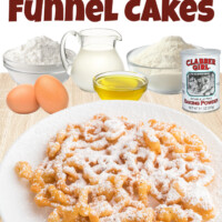 Funnel Cake Recipe pin
