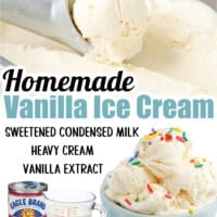 Homemade Vanilla Ice Cream pin