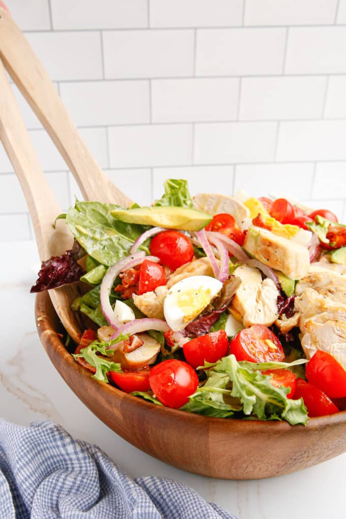 Cobb Salad - Kitchen Fun With My 3 Sons