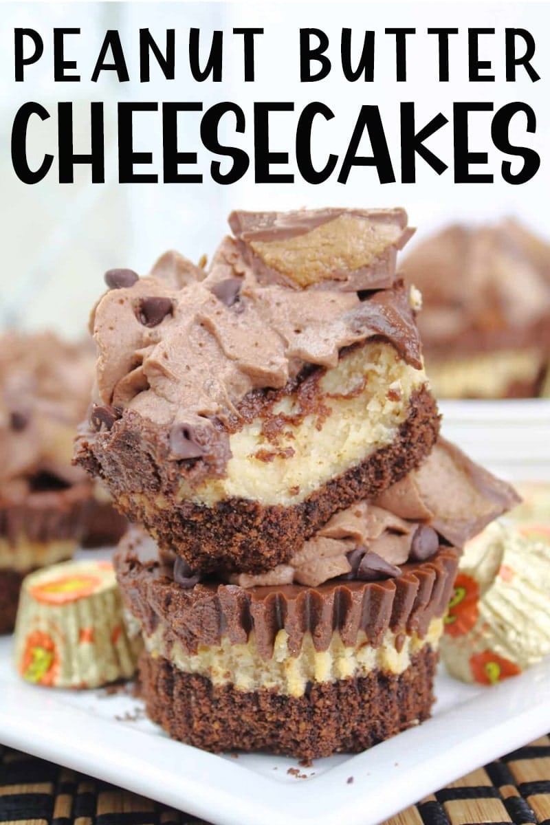 Mini Peanut Butter Cheesecakes Kitchen Fun With My 3 Sons