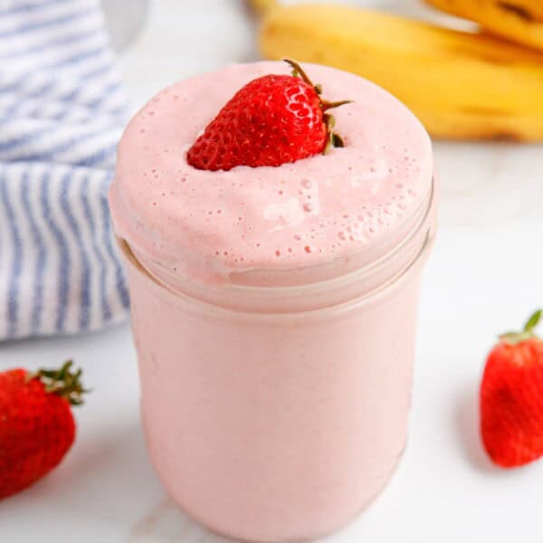 Adding a strawberry on top.