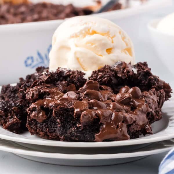 Chocolate Dump Cake feature