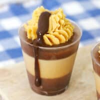 Chocolate Peanut Butter Shots Feature