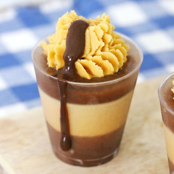Chocolate Peanut Butter Shots Feature