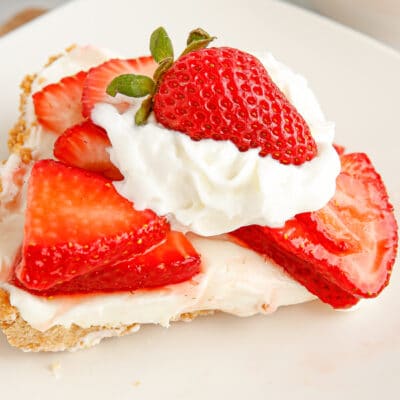 Strawberry Cream Cheese Pie Feature