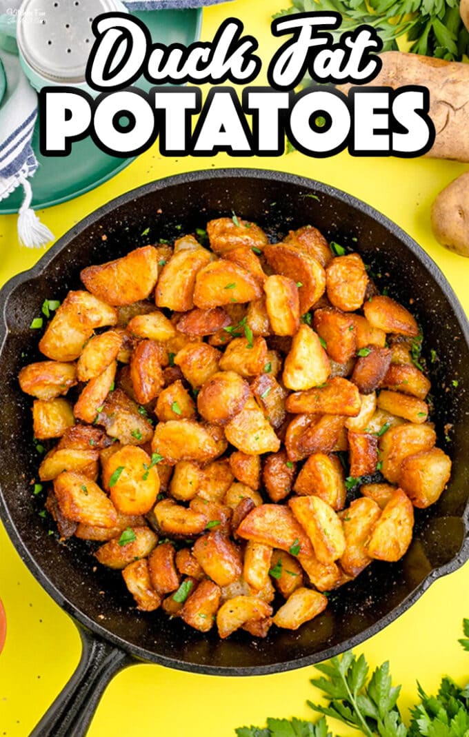 Duck Fat Potatoes | Kitchen Fun With My 3 Sons