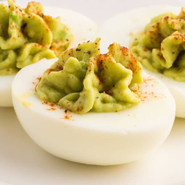 Avocado Deviled Eggs feature