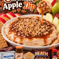 Caramel Apple Dip pin