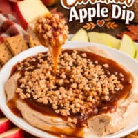 Caramel Apple Dip pin