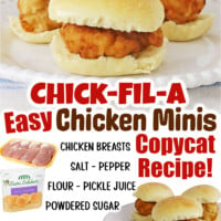 Chick Fil A Chicken Minis pin