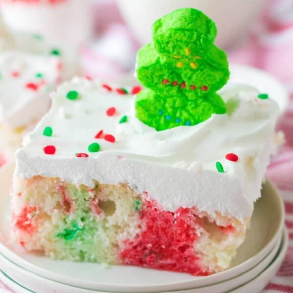Christmas Poke Cake feature