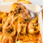 Cheesy Taco Stuffed Shells feature