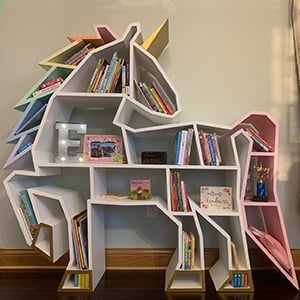 unicorn bookshelf_ImagineYourSHELF
