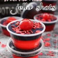 Vampire Kiss Jello Shots pinterest