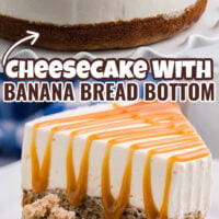 Banana Bread Cheesecake pin