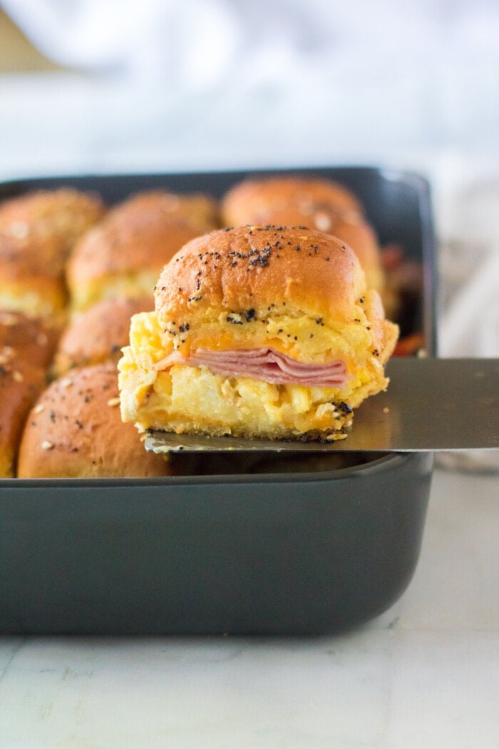 Egg and Cheese Sliders