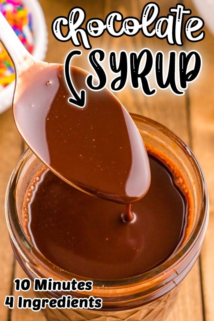 This Chocolate Syrup Recipe is a simple and easy-to-make recipe that you can drizzle on all of your favorite dessert recipes. 