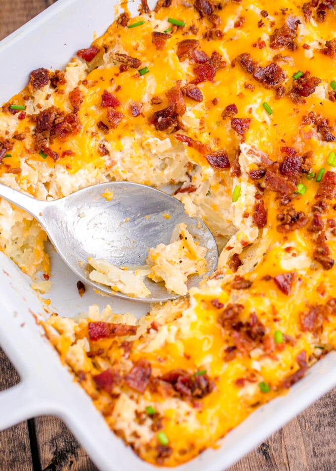 Loaded Potato Casserole | Kitchen Fun With My 3 Sons