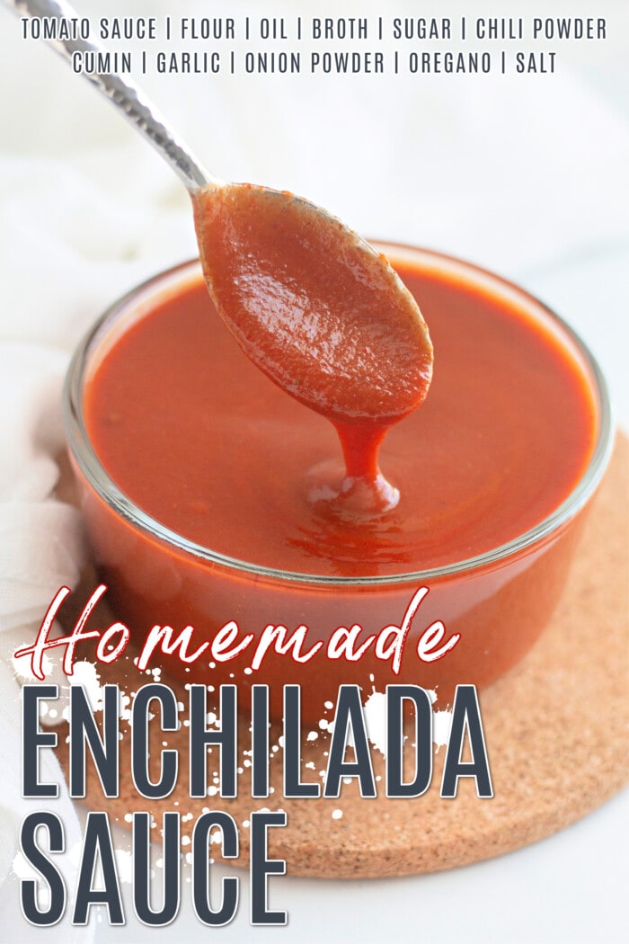 Homemade Enchilada Sauce on Pinterest