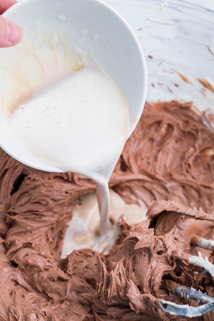 This No Bake Chocolate Cheesecake is just as rich and creamy as a traditional baked cheesecake, but so much easier to make! Adding the heavy cream.