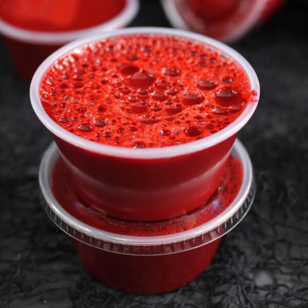 Blood Jello Shots feature