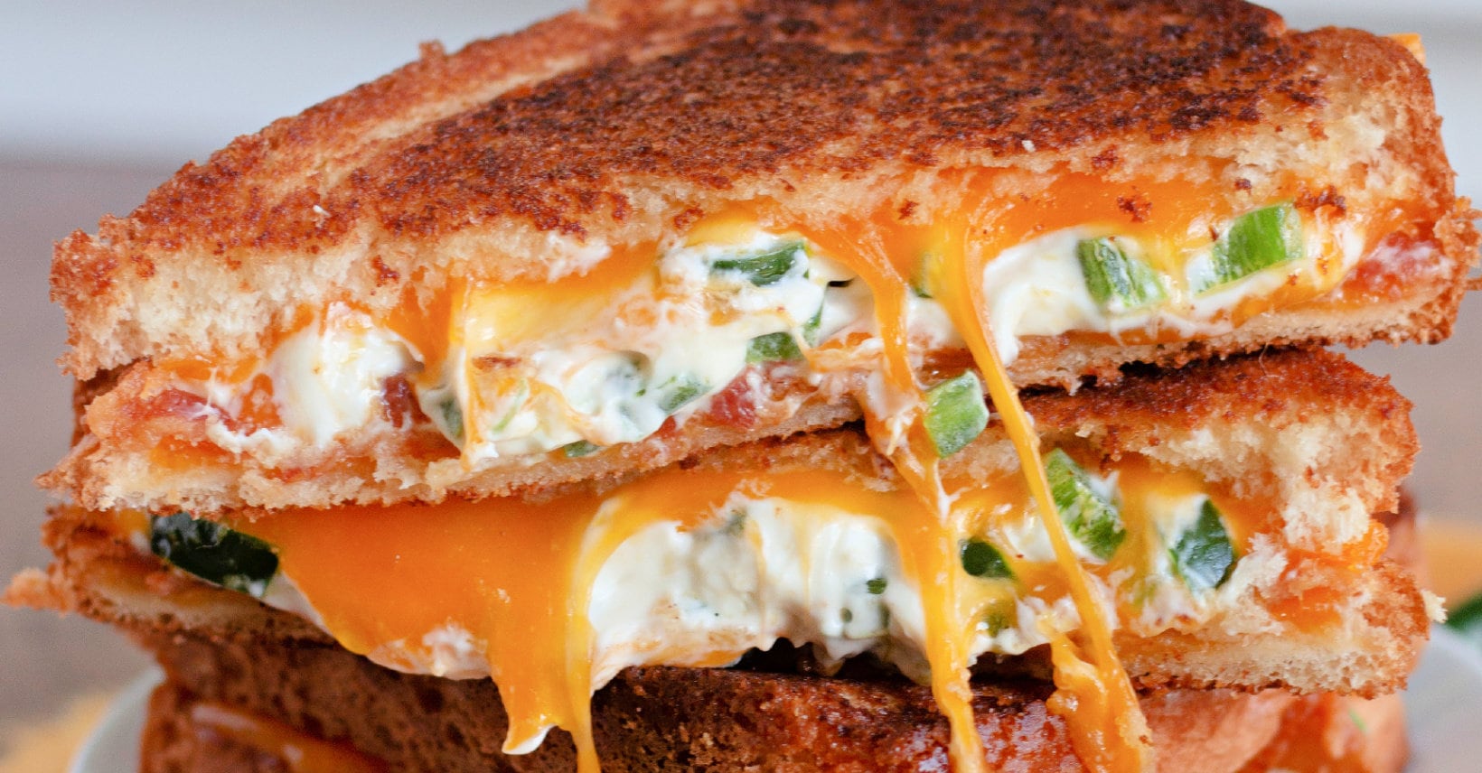 Jalapeno Popper Grilled Cheese Kitchen Fun With My 3 Sons