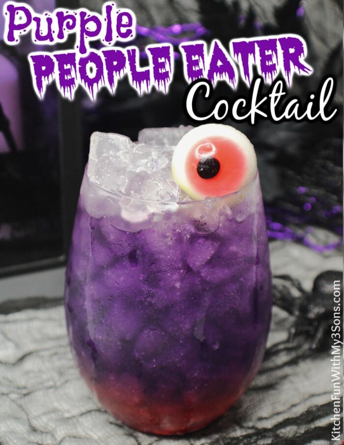 Purple People Eater Cocktail 