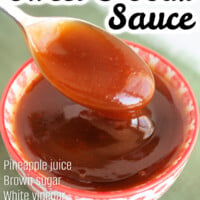 Homemade Sweet and Sour Sauce Pin