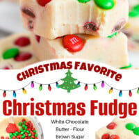 White Chocolate Christmas Fudge Pin