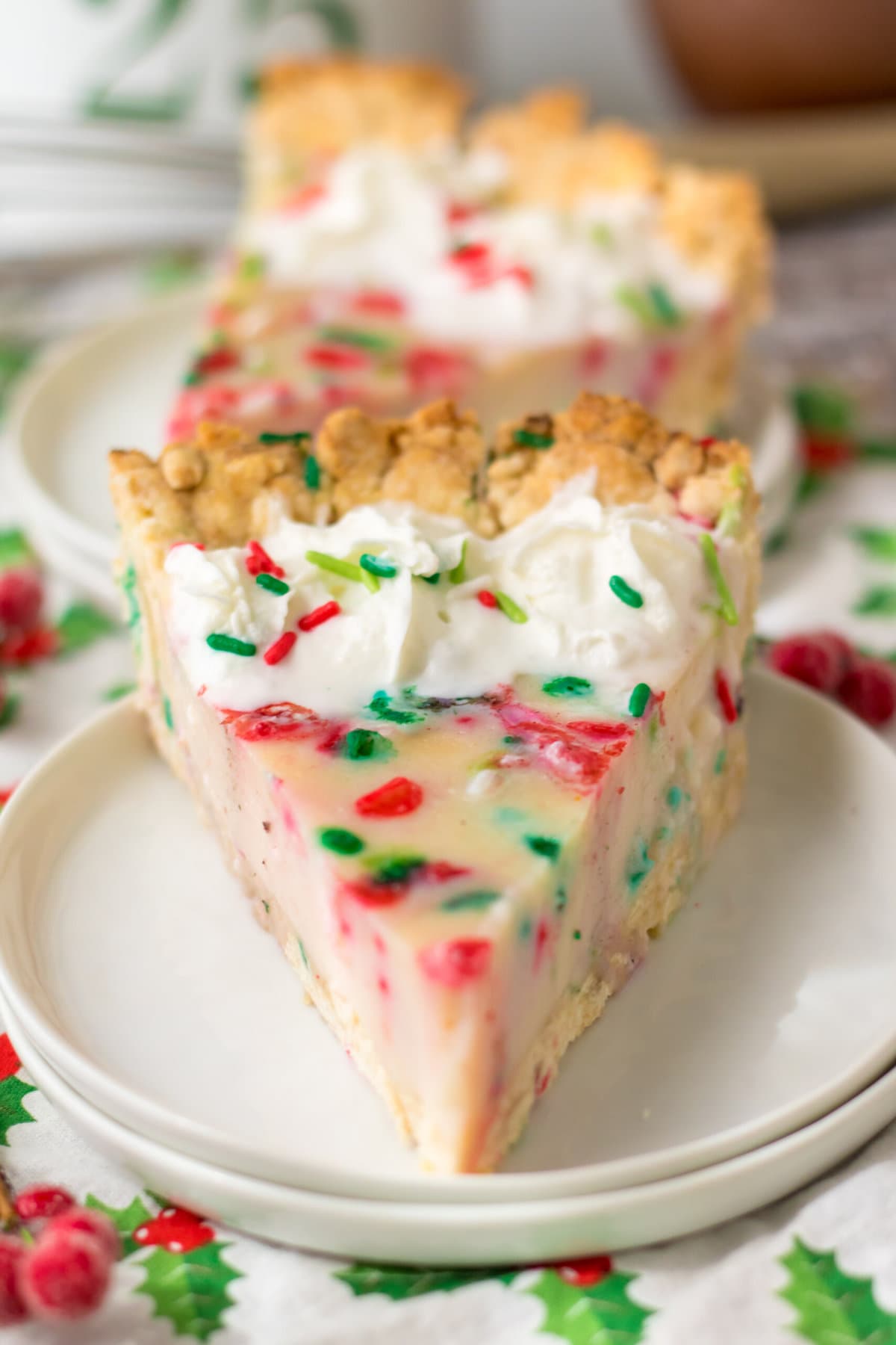 A slice of Christmas Pie.