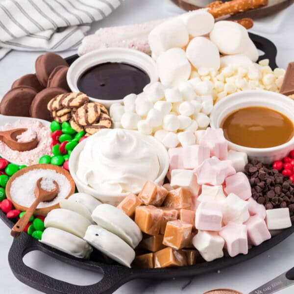 Hot Chocolate Charcuterie Board Feature