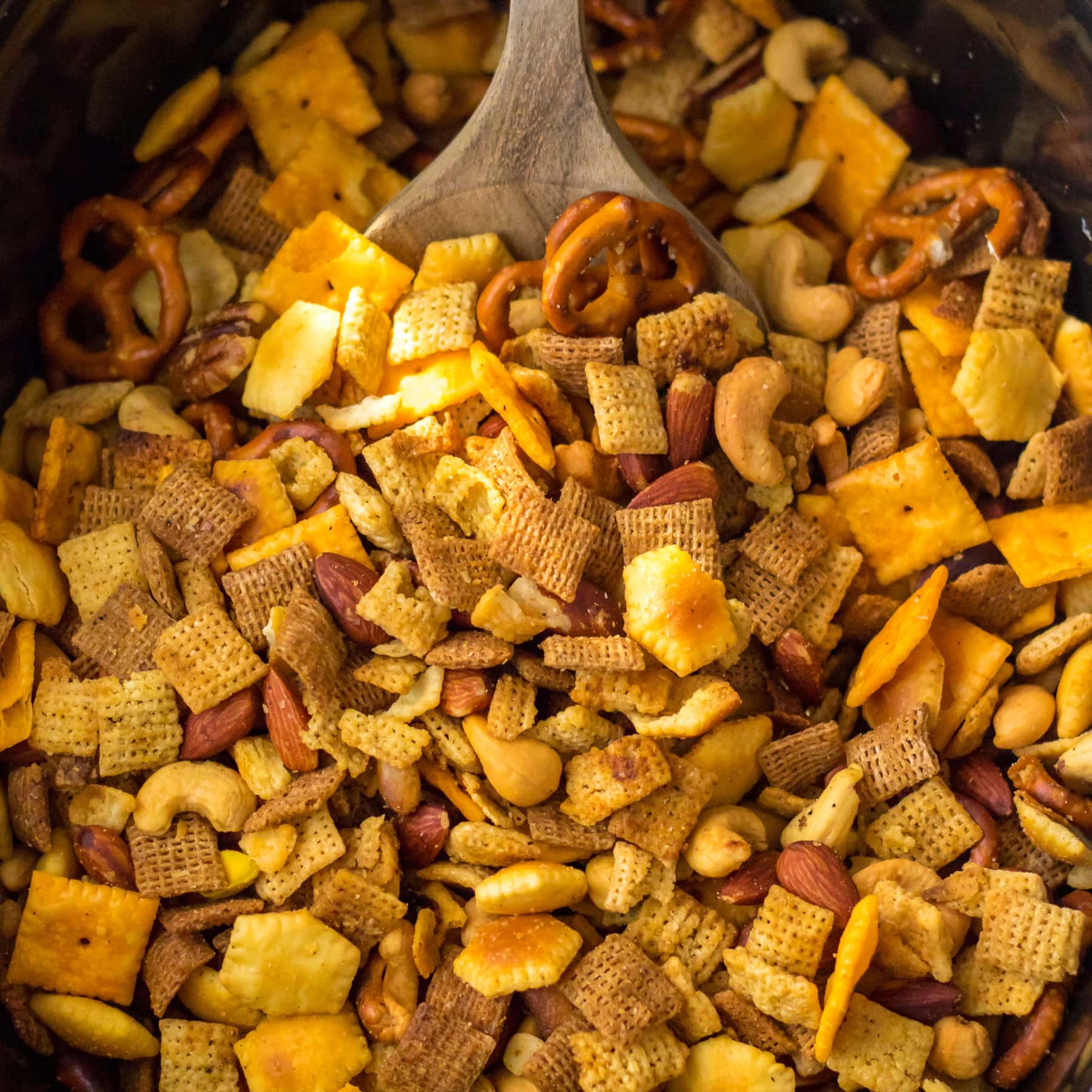 Chex Mix Recipe (Oven or Crockpot) - Kitchen Fun With My 3 Sons