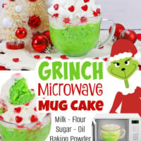 Grinch Mug Cake pin