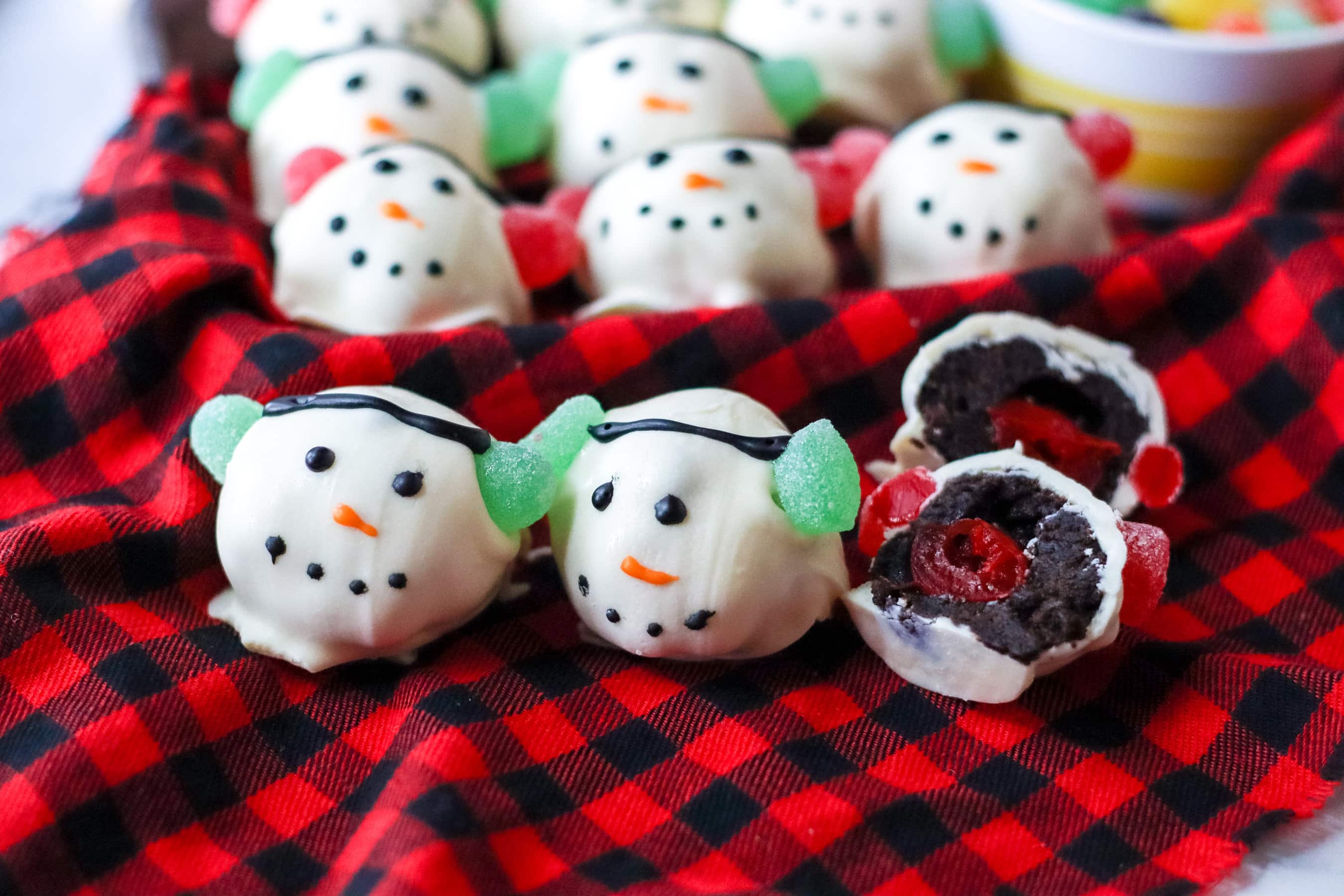 Snowman Brownie Bombs - Kitchen Fun With My 3 Sons