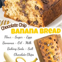 Chocolate Chip Banana Bread Pin